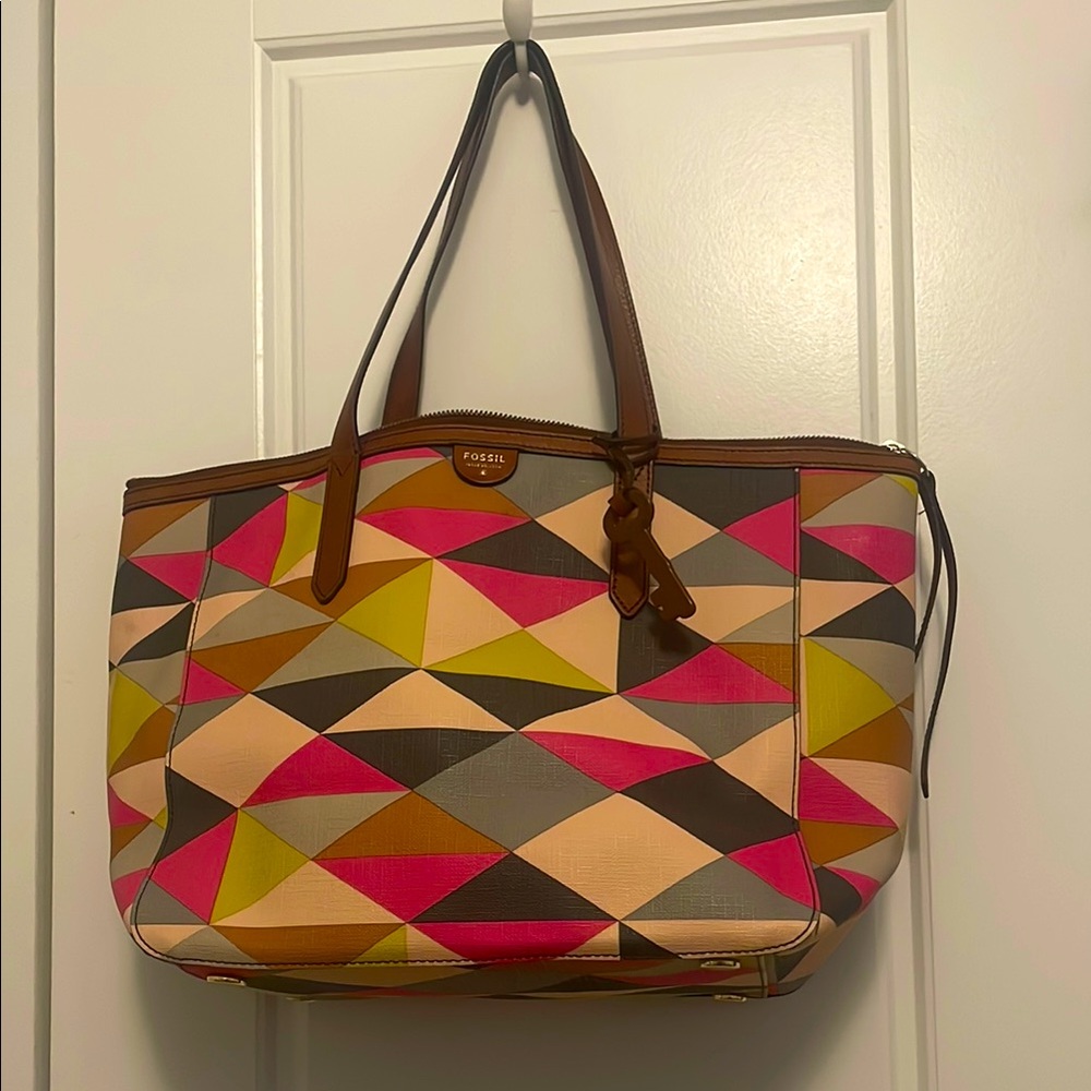 Fossil Jual Shopper Tote Handbag